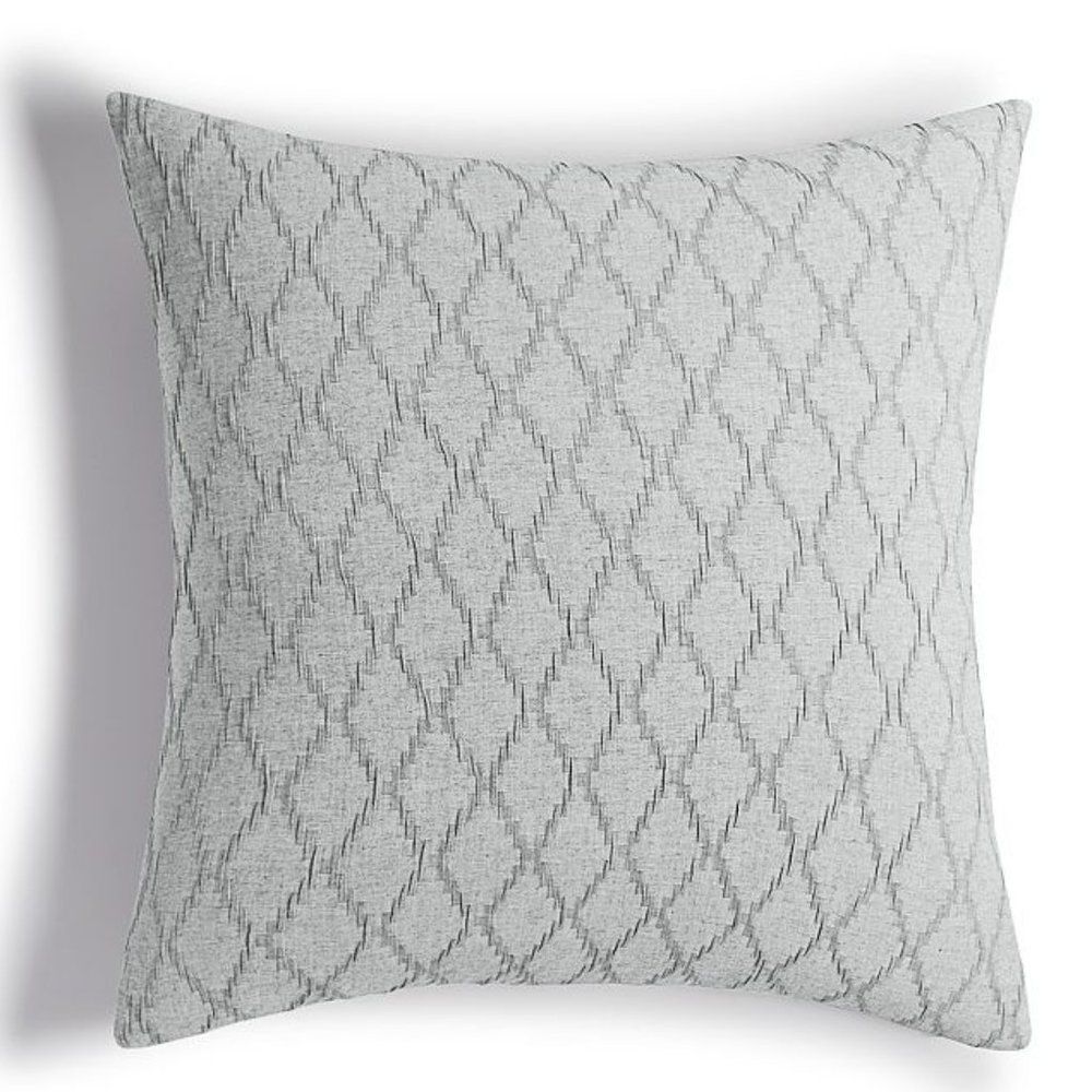 OAKE Ruched Ogee Sham, European. 2 Available